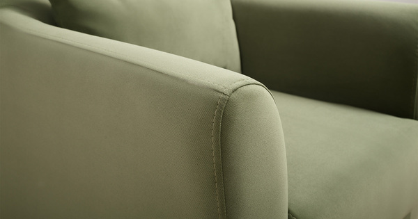 Кресло для отдыха Барселона ТК 672 велюр Diagonal 694 оливковый