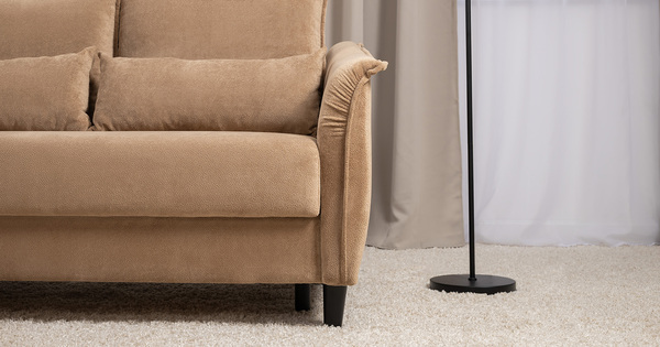 Диван-кровать прямой Берта ТД 772 велюр Mirage otter коричневый