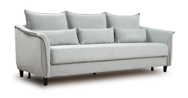 Диван-кровать прямой Берта ТД 773 велюр Mirage mint мятный