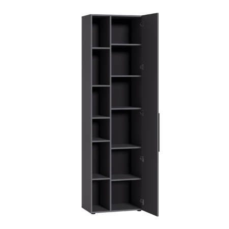 Шкаф Эйр 16.324.02 серый графит 0162 РЕ, собирается на любую сторону