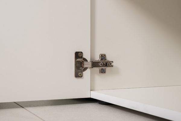 Шкаф для одежды Эйр 13.340 белый PE шагрень, собирается на любую сторону