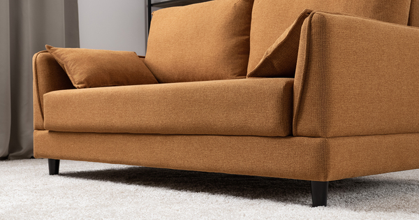 Диван-кровать прямой Макс ТД 284 жаккард Анри 13 терракотовый