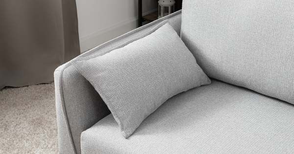 Диван-кровать прямой Макс ТД 285 жаккард Анри 31 светло-серый