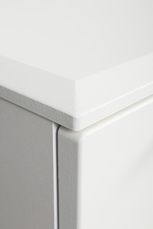 Тумба под ТВ Монтесито 16.67 Белый PE шагрень, белая шагрень 4101 ПВХ