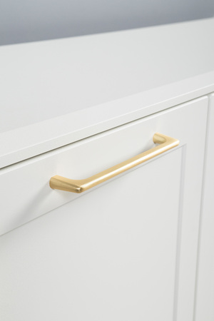 Тумба под ТВ Монтесито 16.67 Белый PE шагрень, белая шагрень 4101 ПВХ