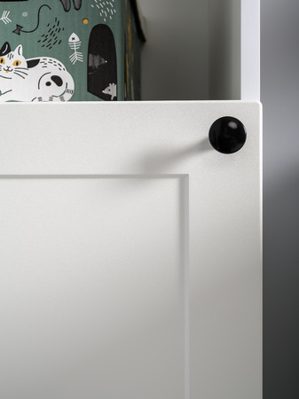 Стеллаж Остин 16.427 белый PE шагрень, дуб золотой CRAFT, белая шагрень 4101 ПВХ, сборка на любую сторону