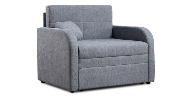 Кресло-кровать Тео (85) ТК 909 велюр Danco 995 серый